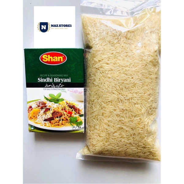 

Paket Nasi Biryani Kebuli 1Kg Beras Basmati Asli