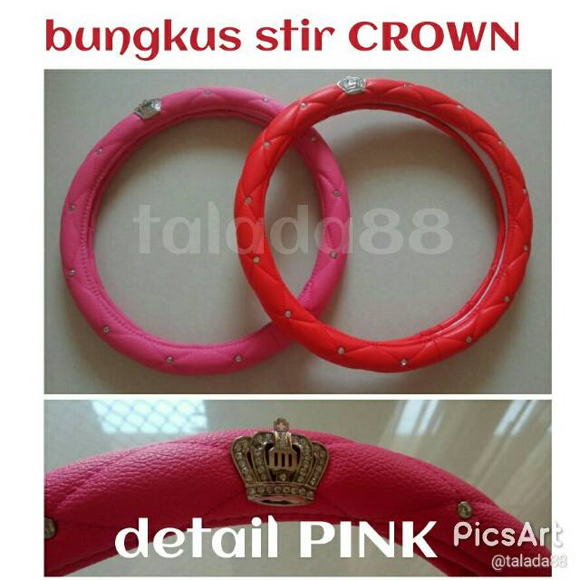 Steering cover stir sarung setir DAD crown Blink