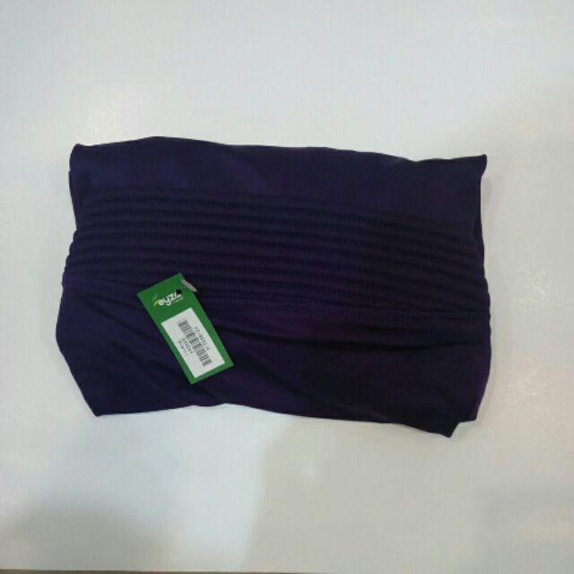 Jilbab Instan Pet Kecil Feyza Sintya | Kerudung Instan Promo Hijab Instan Bergo Pet Antem-Ungu Tua