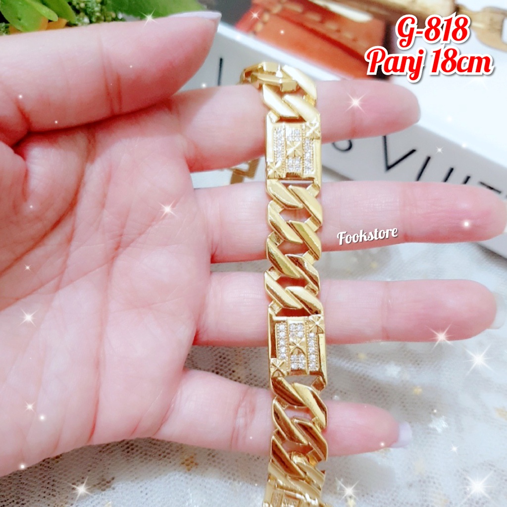 TERBARU Gelang Wanita 2 LAYER Fashion Korea-818