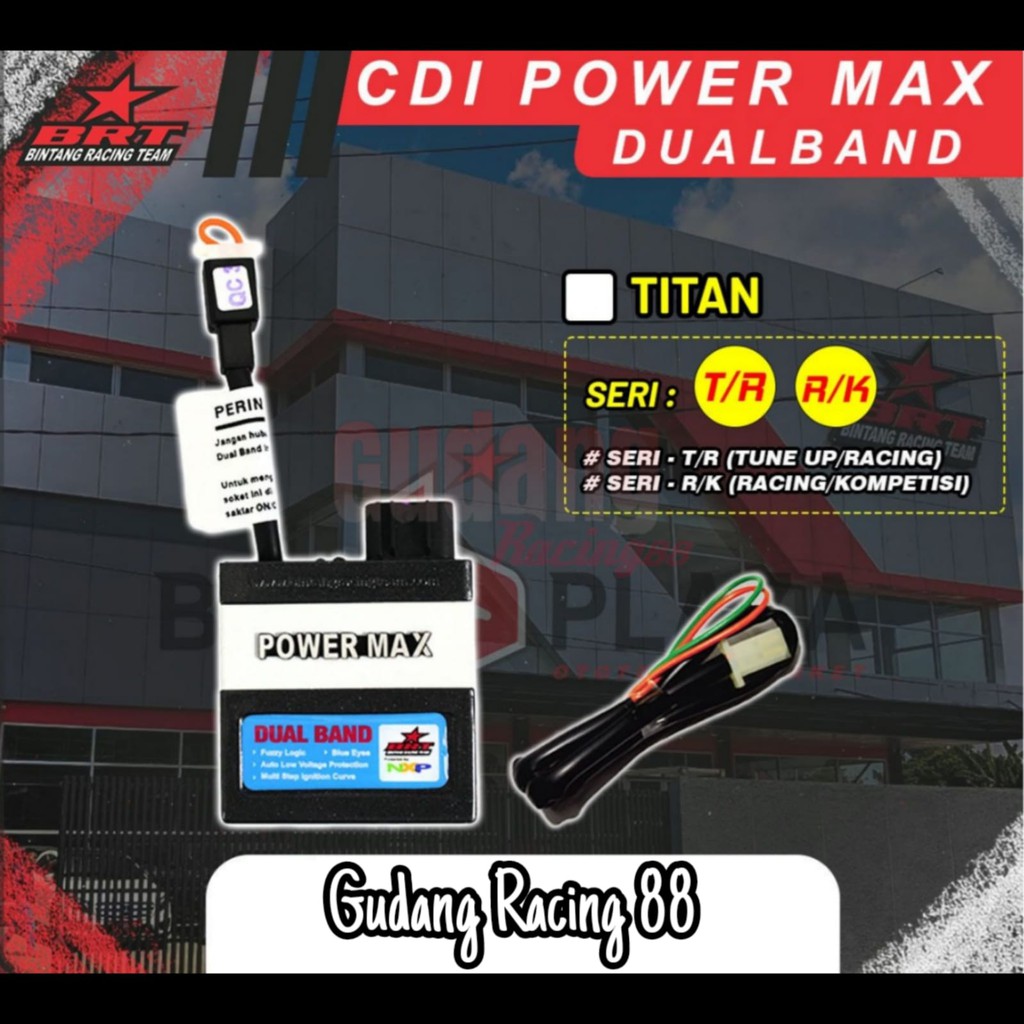 (GR88) CDI BRT POWERMAX HYPERBAND DUALBAND TITAN