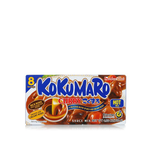 

HOUSE FOODS KOKUMARO CURRY HOT 140G