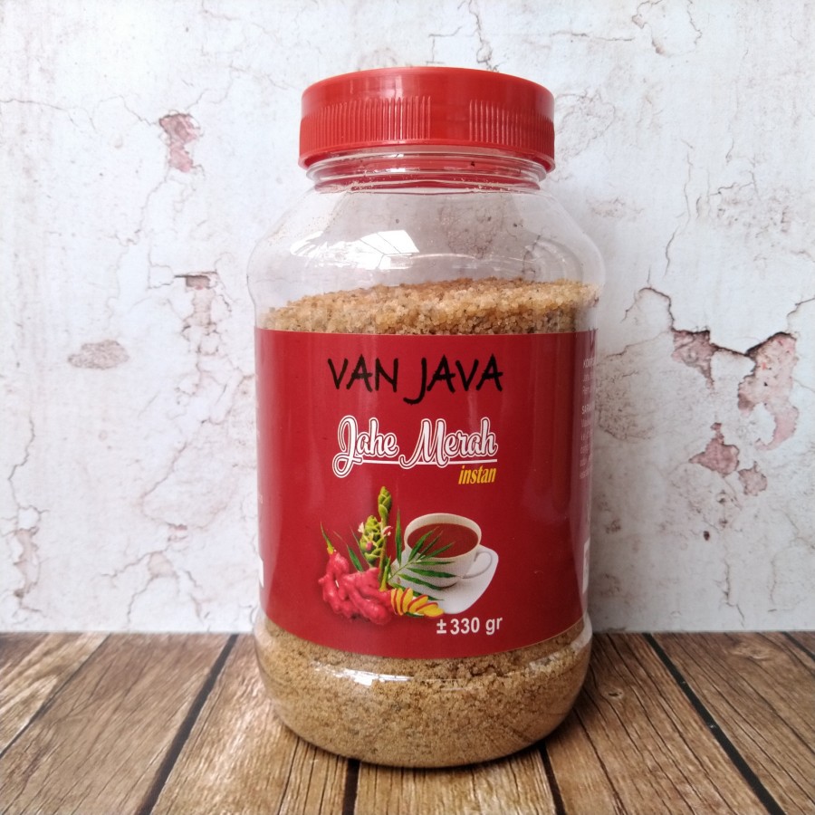 

Jahe Merah Bubuk Instan VAN JAVA 330 Gram