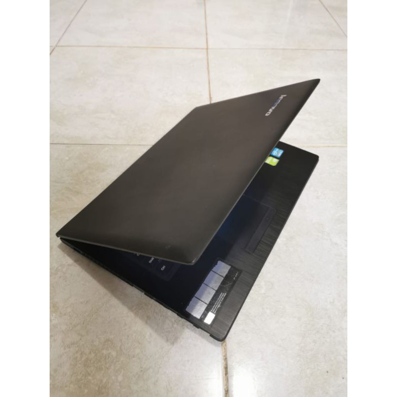 Laptop Lenovo G400s Cor i5 Ram 4GB HDD 500GB Doble Vga Nvdia Geforce GT 720M dedicated 2GB Windows 10 Layar 14 inch