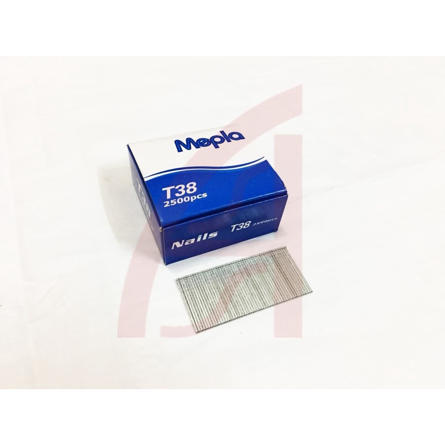 

ISI PAKU TEMBAK FINISH NAILS / AIR NAILER MEPLA STAPLES T38