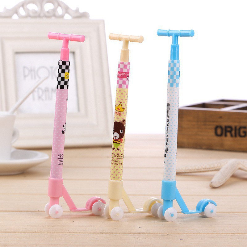

Pulpen Unik / Pulpen Scooter Pena Pen Bolpoin Ballpoint Karakter Skuter Unik Alat Tulis Lucu