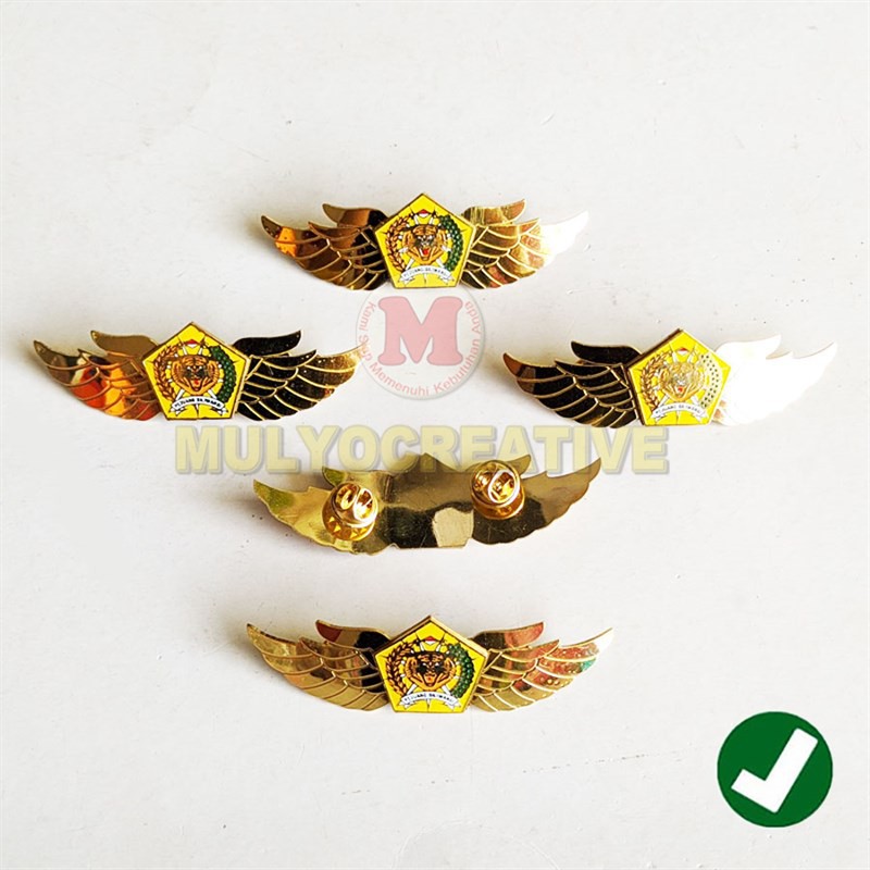 Wing Logo Pejuang Siliwangi Pin Atribut Pejuang Siliwangi