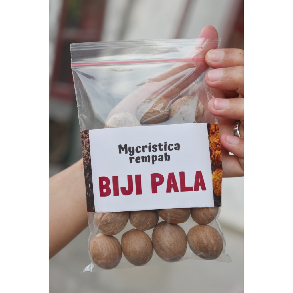 

Biji pala kering (nutmeg) 5 pcs