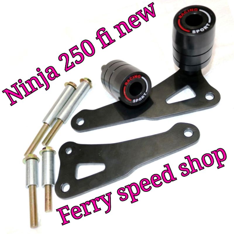 Frame slider Ninja 250 fi new / Pelindung fairing Ninja 250 fi new / Pelindung body New ninja 250 fi