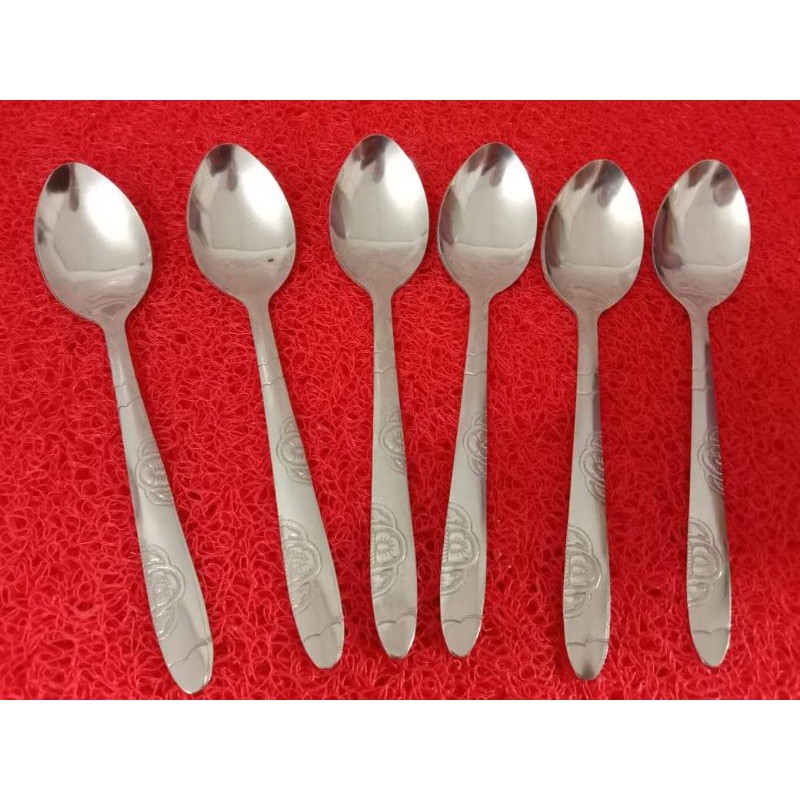 SENDOK MAKAN MOTIF BUNGA/SENDOK MAKAN STAINLESS