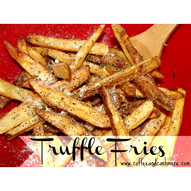 

truffle french fries black truffle oil / minyak kentang goreng truffle