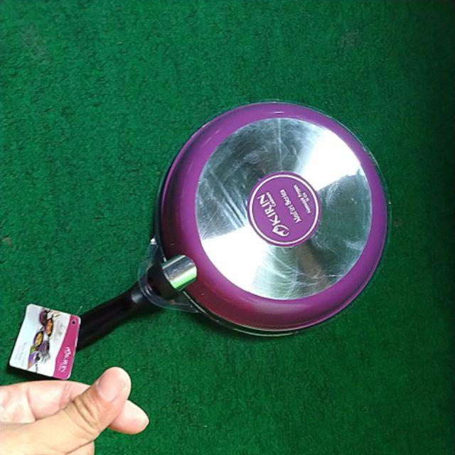 Kirin Fry Pan 26cm Nafiri Series Frypan Wajan Goreng Teflon Ungu