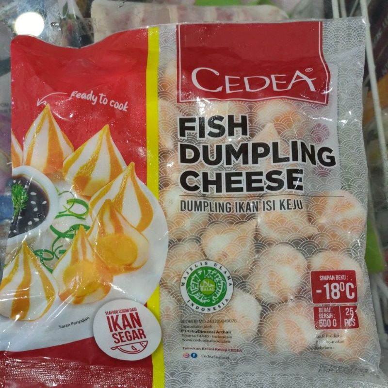 

CEDEA DUMPLING CHEESE 500GR