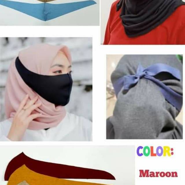 Scuba hijab gramasi 280