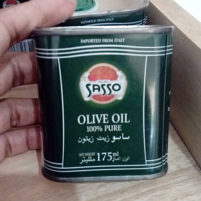 

Minyak Zaitun Sasso Olio di oliva Minyak Zaitun Italia Olive Oil 175ml