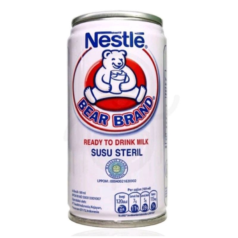 

susu bear brand 189 ml