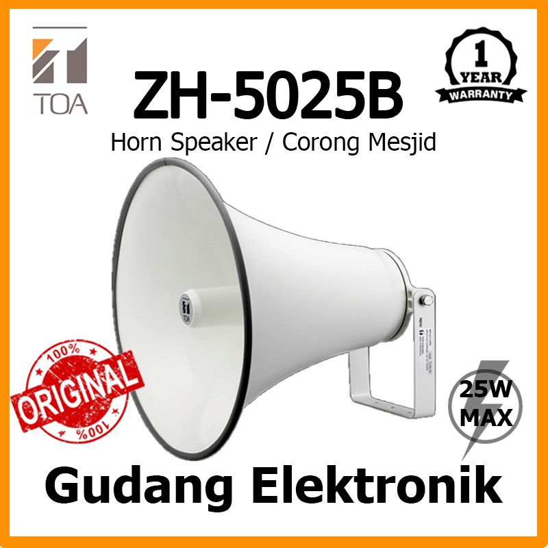 TOA Corong Masjid ZH-5025B (25watt)