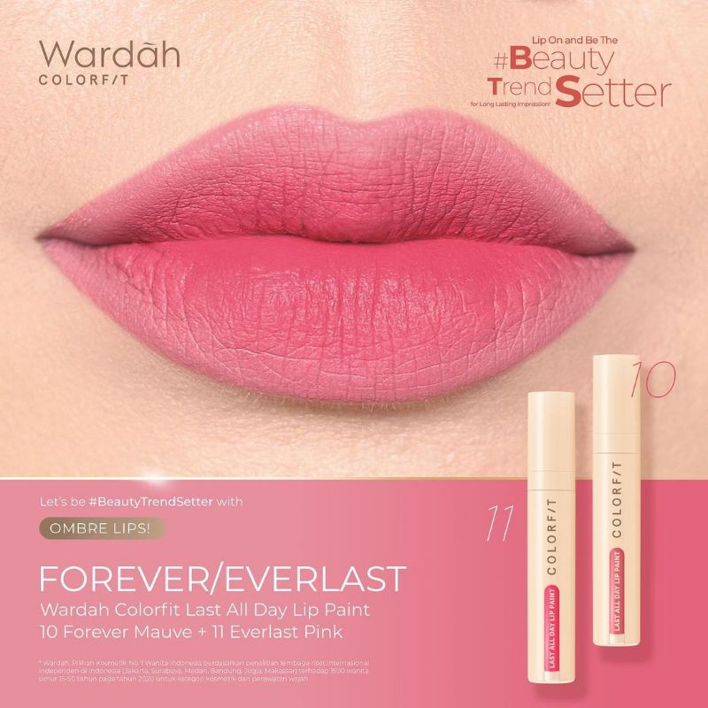 WARDAH Colorfit Last All Day Lip Paint