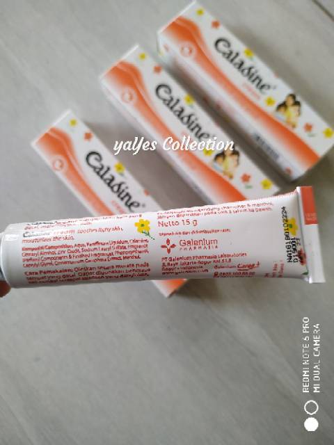 Caladine cream 15 g untuk anak 3+ 3 tahun keatas menyejukkan kulit gatal kaladin caladin