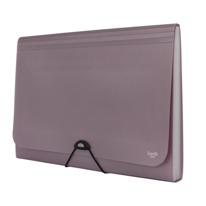

BISA COD Bantex Expanding File With Zipper Pocket Folio Lilac #3602 21 PROMOKode 2809