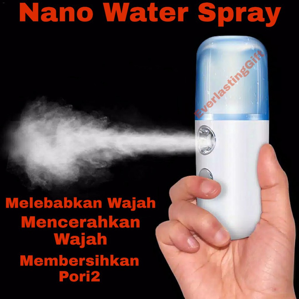 Nano Water Sprayer Untuk Melembabkan dan Mencerahkan Wajah