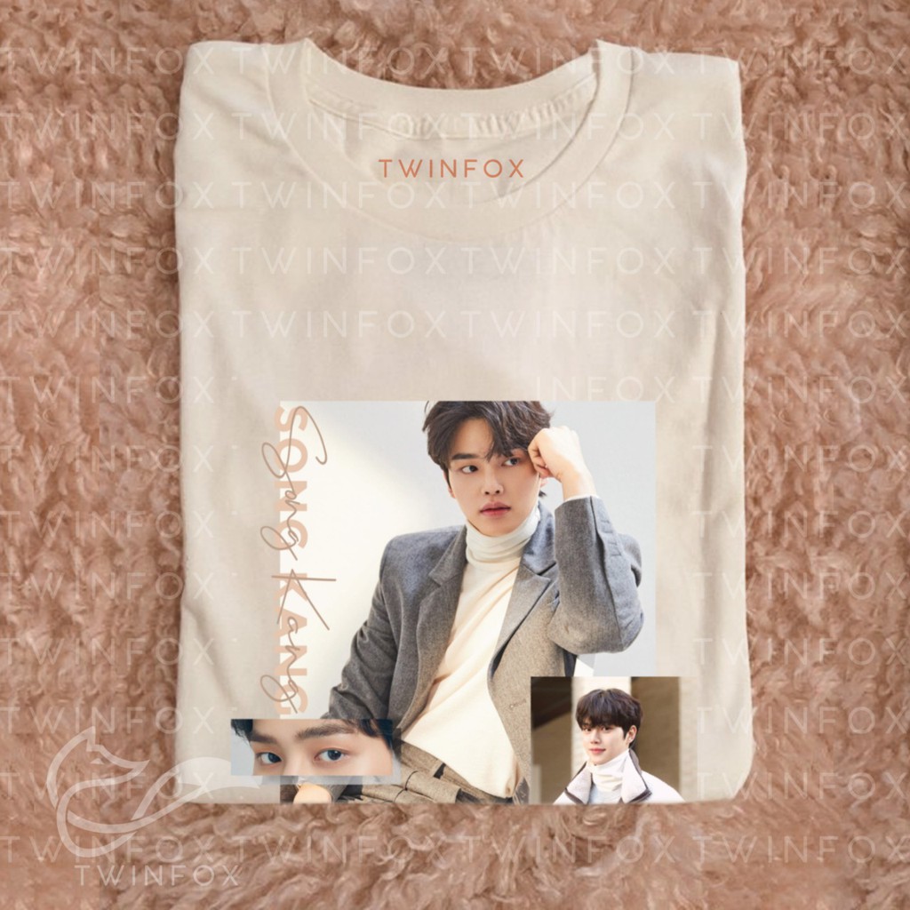 Kaos Kpop Unisex Song Kang Photo