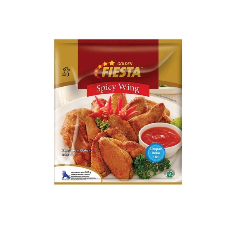 

Fiesta spicy wings 500gram