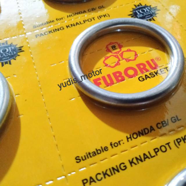 FUBORU Paking Gasket Knalpot GL Pro,Mega Pro,Tiger,CB 150R,CBR 150