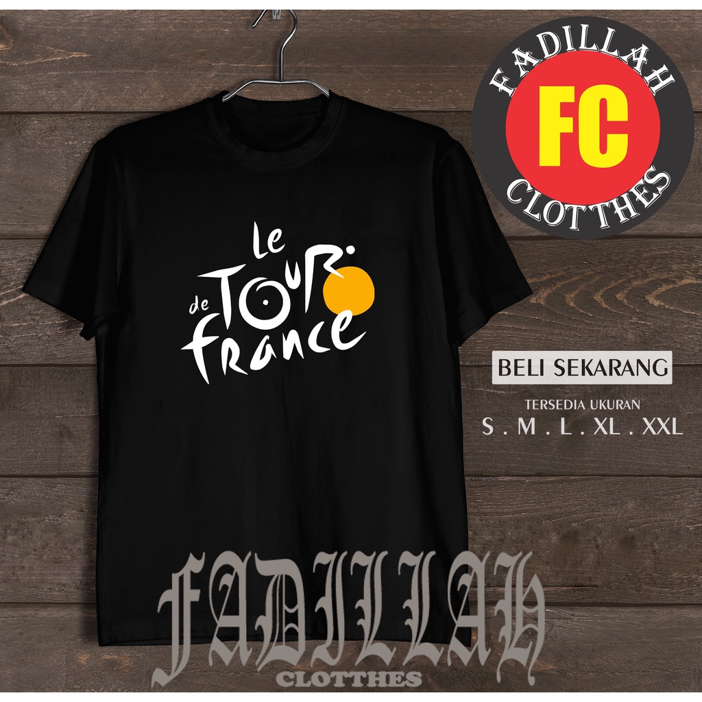 Kaos Baju Tour De France Logo Kaos Liburan