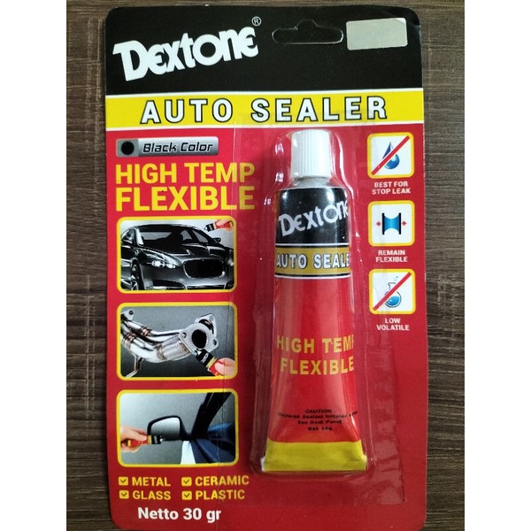 

DEXTONE AUTO SEALER LEM HITAM 30 GRAM