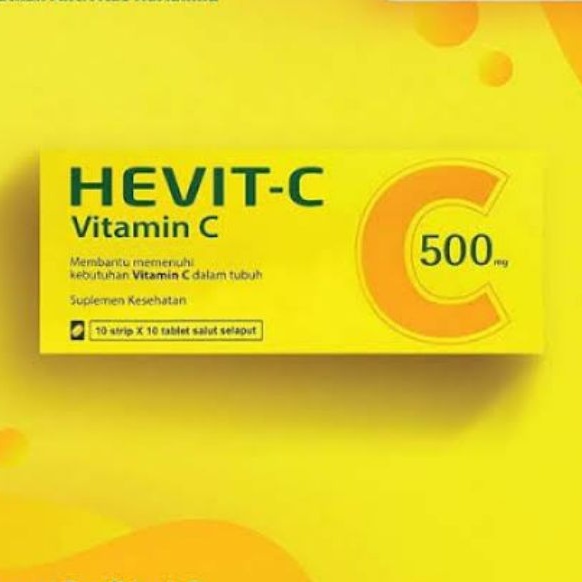 Hevit-C 500mg / 100 tab -- Vitamin C 500 mg
