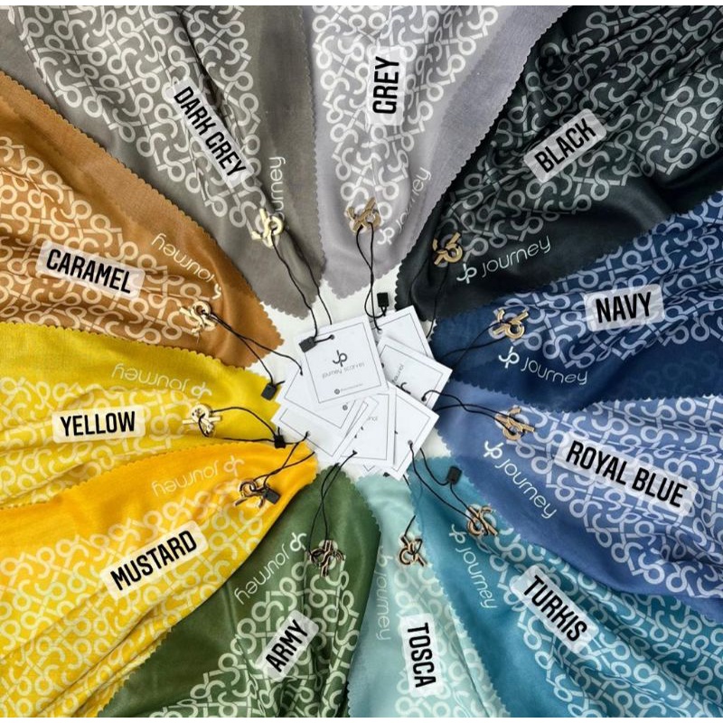 Hijab JP mini logo by journey BUY 1 GET 1