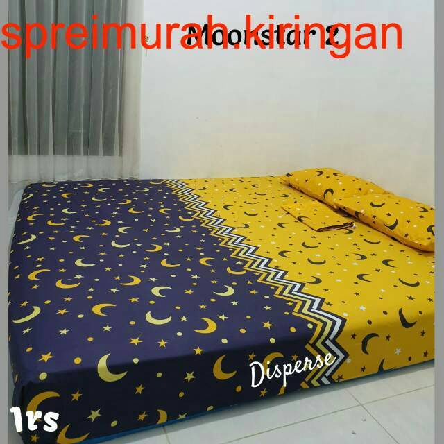 Sprei homemade moonstar2/ flamingo / big gold lv