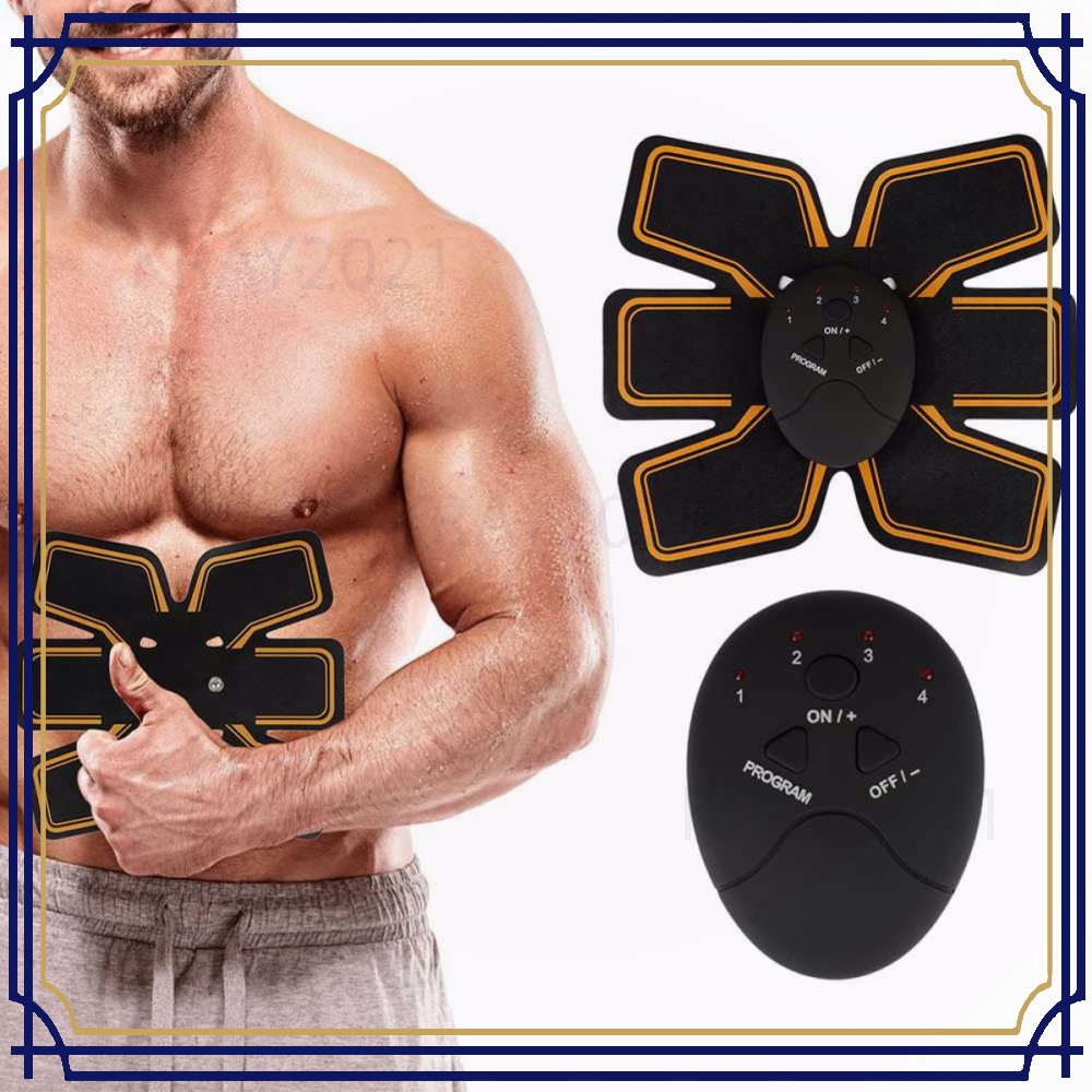 Alat Stimulator Terapi EMS Otot Six Pack Muscle Stimulator - BY608