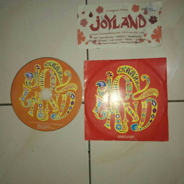 CD Kompilasi Joyland Festival 2012 Original