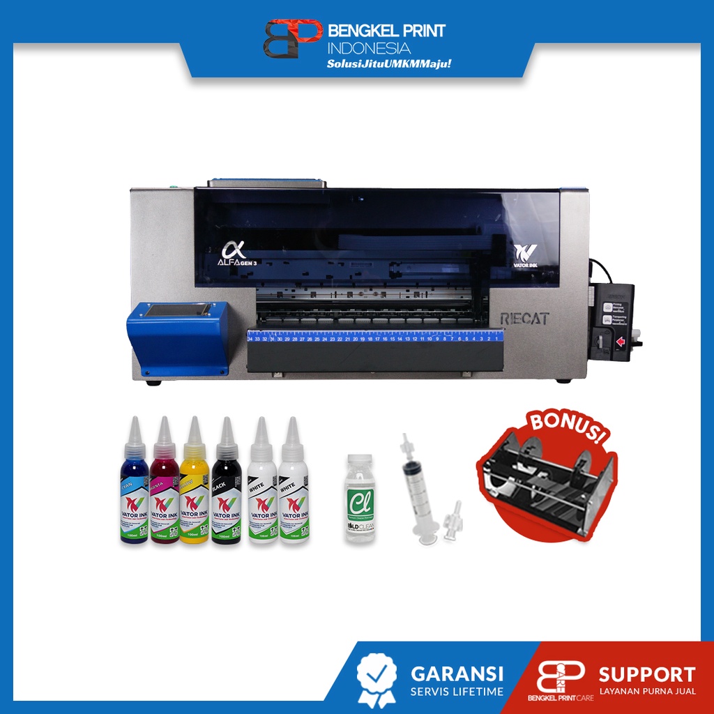 Mesin Printer Riecat Alfa DTF Gen 3