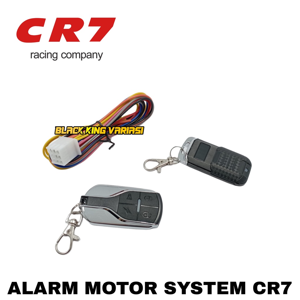 Alarm Motor Remote CR7 Fitur Lengkap / motorcycle alarm system CR7