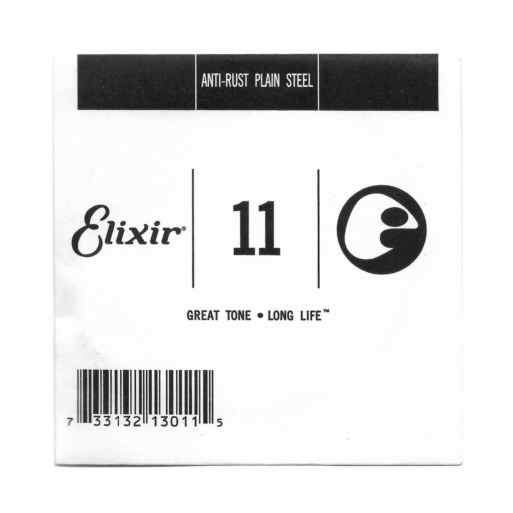 Elixir Anti-Rust Plain Single String Senar Gitar Satuan