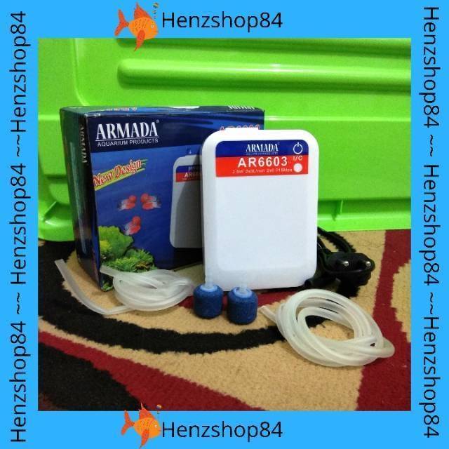 PROMO ARMADA AR6603 ACDC Aquarium MESIN POMPA AERATOR Aerasi aquarium aquascape MURAH