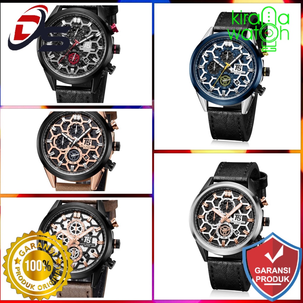 Jam Chronograph T5 H 3737 original