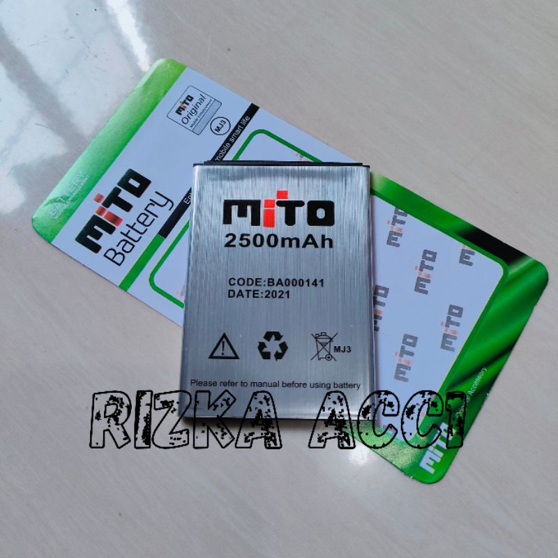 Baterai Batre Mito BA-00141 Z1 Plus Z1Plus Z1+ A37 BA00141 Battery Batrai Batre Hp