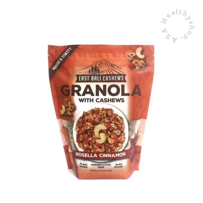 

East Bali Cashews Granola Rosella Cinnamon