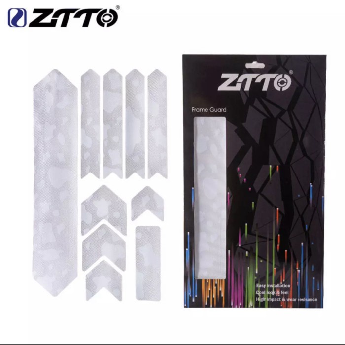 Sticker ZTTO Pelindung Frame Sepeda Decal stiker Bicycle protector gua