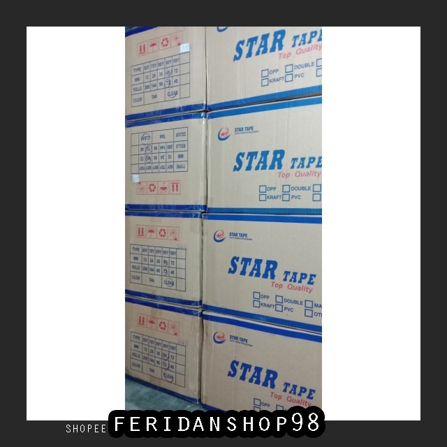 

FS1091 SELOTIP & DOUBLE TAPE GOJEK SAJA LAKBAN ATK MURAH 2 INCH X100 YARD 1 DUS KUALITAS MIRIP DAIMA
