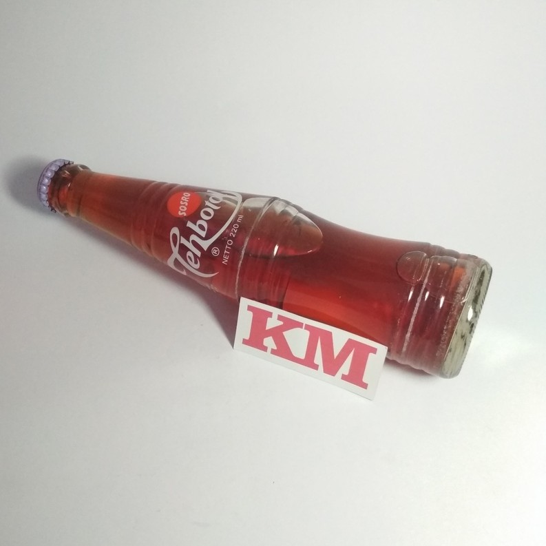 (KRAT 24 BIJI) TEHBOTOL SOSRO REFILL + BOTOL 220ML