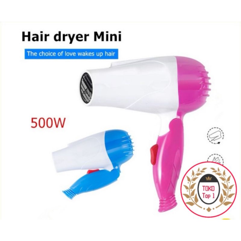 hair dryer mini super murah / hair dryer pengering ramput / travel hair dryer