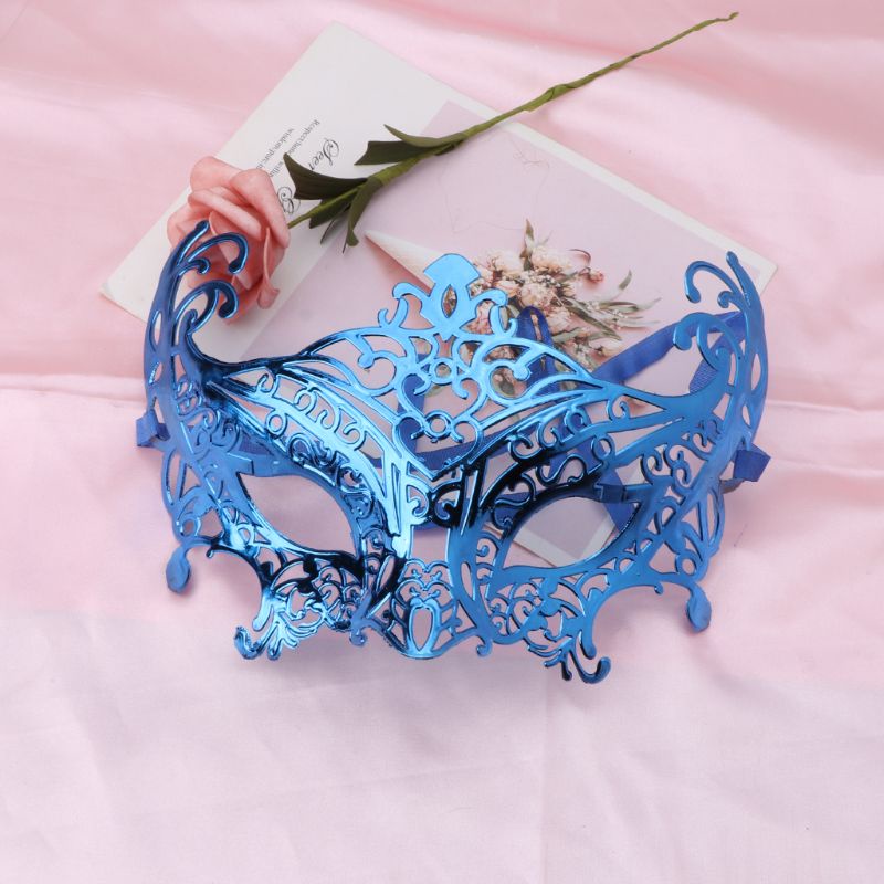Zzz Cut Masquerade Venetian Eyemask Pesta Prom Mardi Gras Plastik