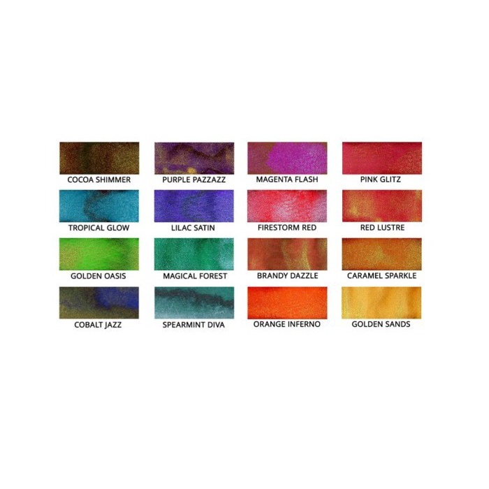 

Terbatas Diamine Shimmering Inks - Fountain Pen Ink / Tinta 50Ml Botol Terbatas