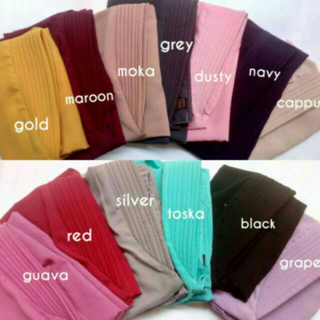 KHIMAR BERGO RERE JUMBO XL PET ANTEM SYARI HIJAB JILBAB PINGUIN ANTI TEMBEM SIMPLE SYAR'I SALE MURAH