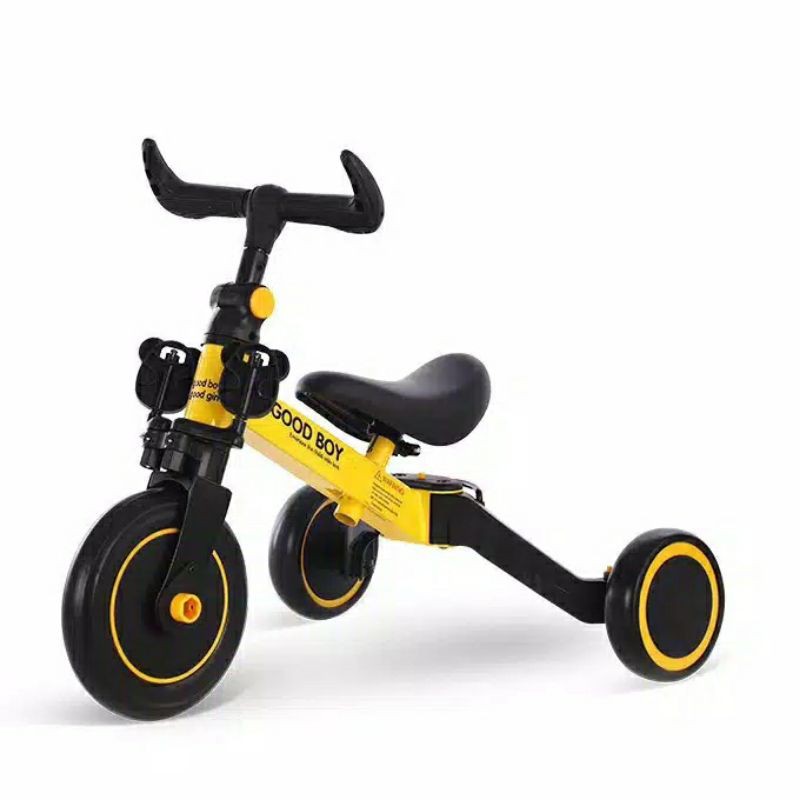 Good Boy-Good Girl Balance Toys,  Balance bike Sepeda Balance push bike 3 in 1 Multi Fungsi Bisa Ped